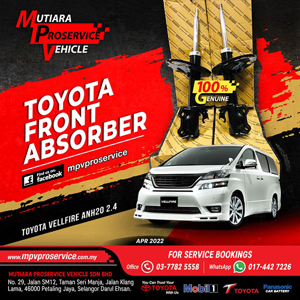Toyota Shock Absorbers Service and Replacement